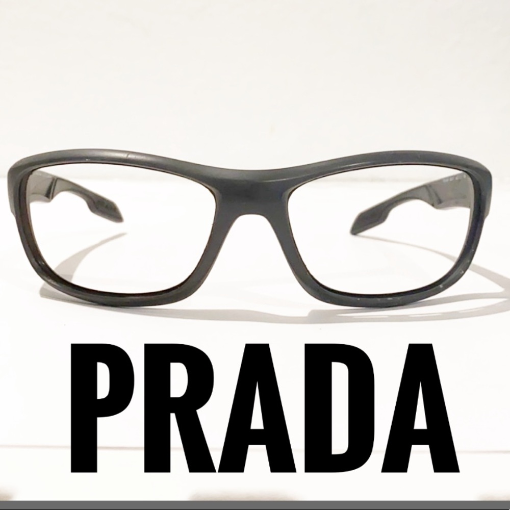 Auth Prada mens prescription eyeglasses sunglasses